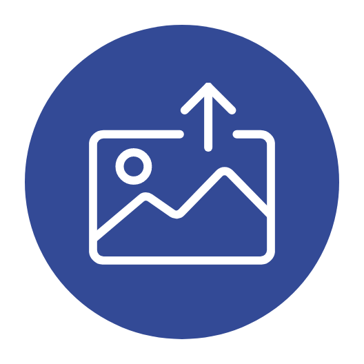 Upload image icon