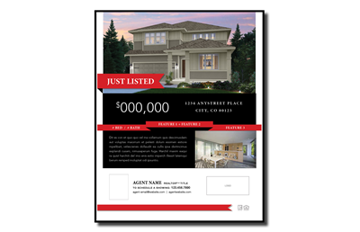 Flyer B1 - One Sided Red